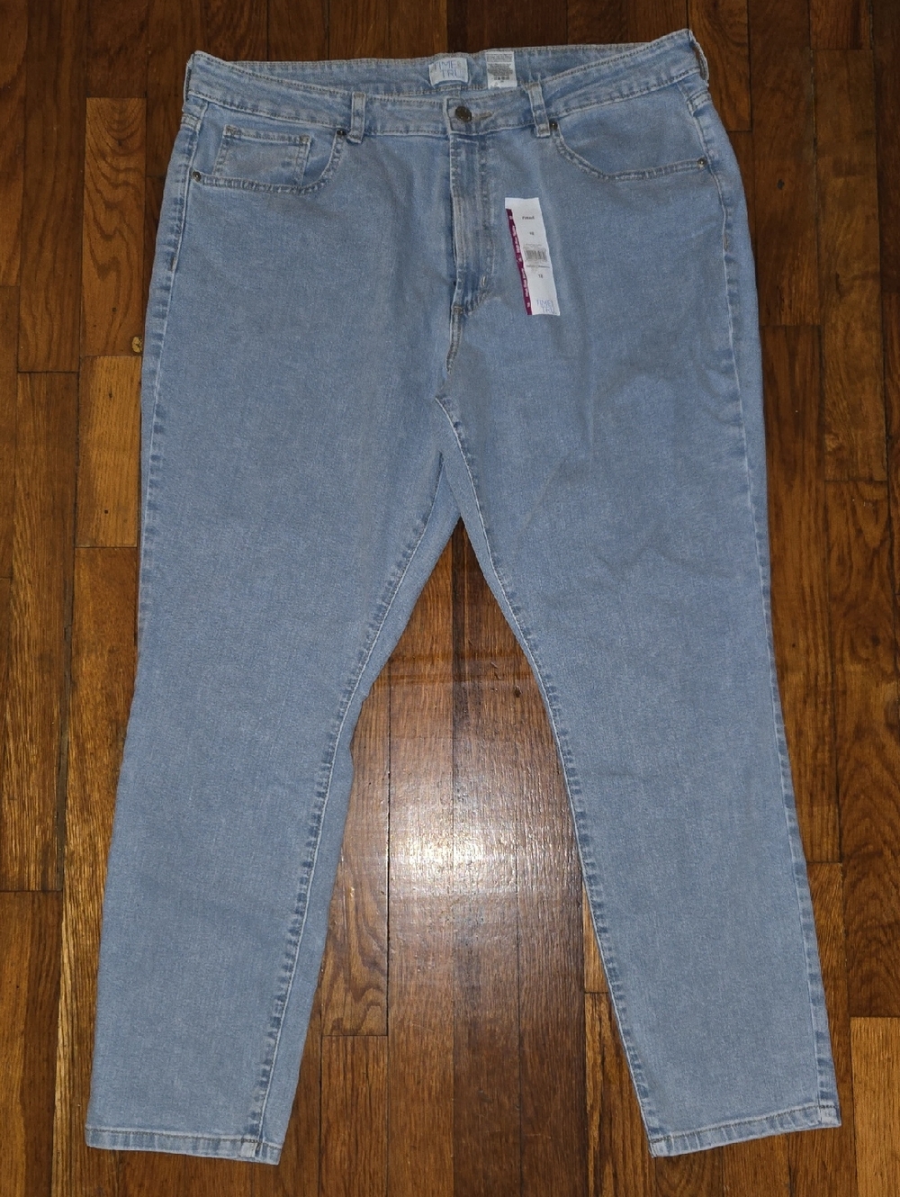 Women's Time And Tru High Rise Skinny Jeans In Size 18